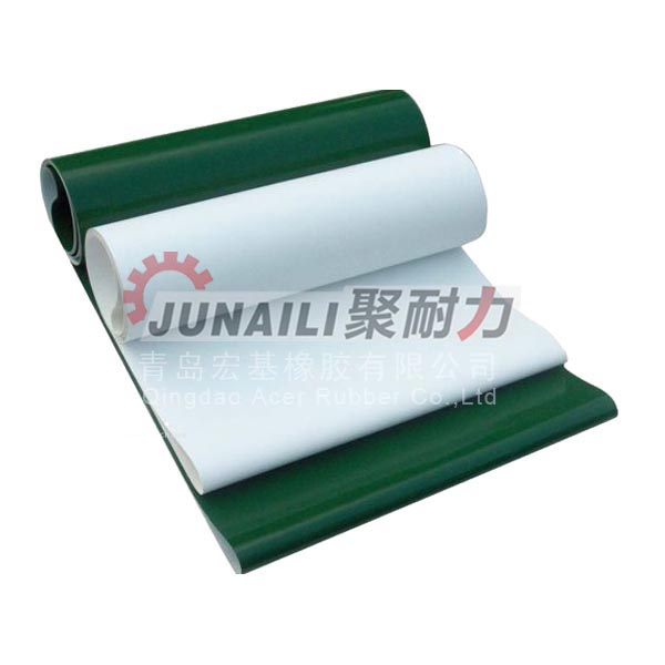 PVC白色輸送帶/